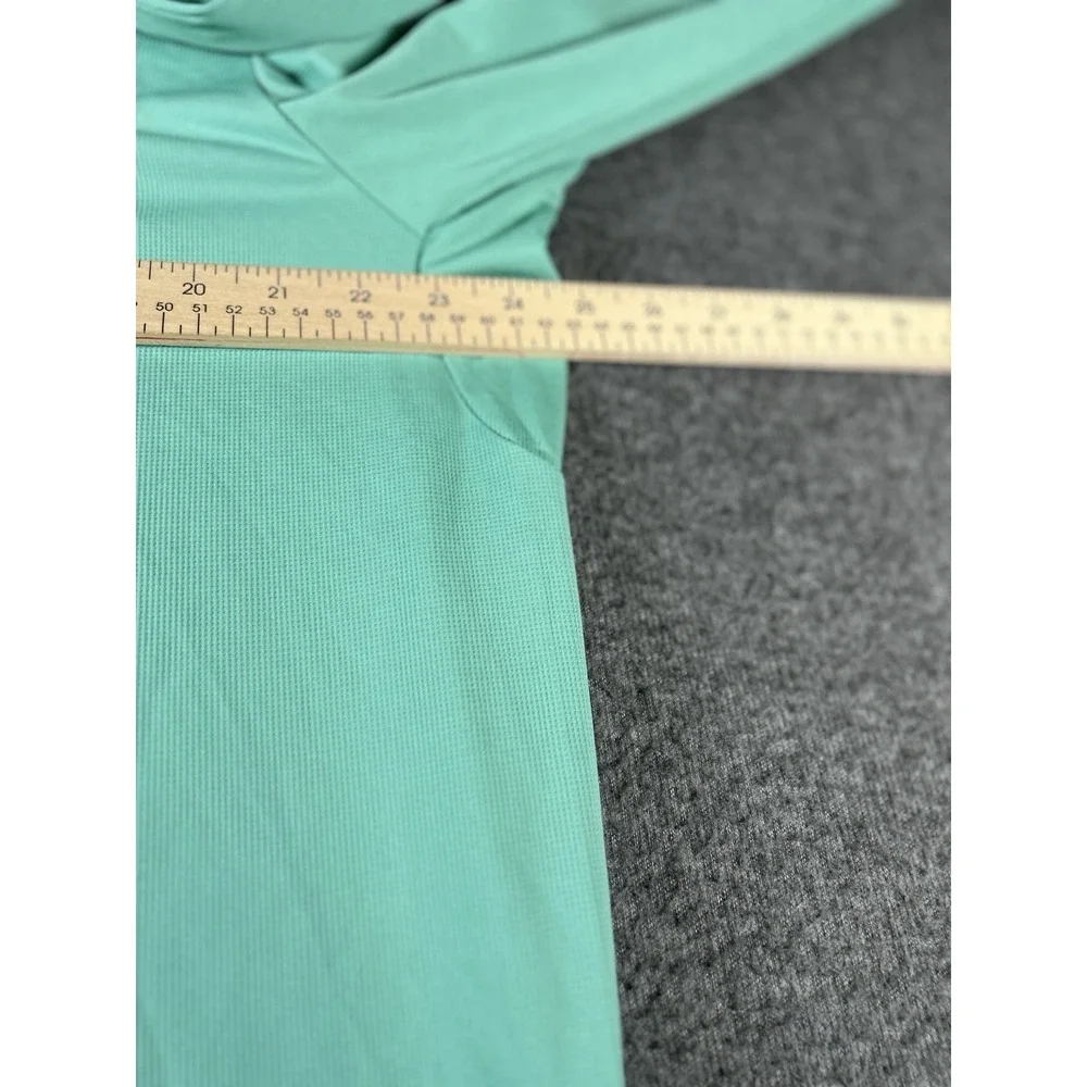 The North Face Men's Logo Hoodie T-Shirt XL Green Lightweight EUC